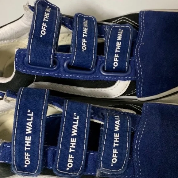 Classic Old Skool Classic Vans Blue/Black Sneakers Classic Design - Picture 6 of 10